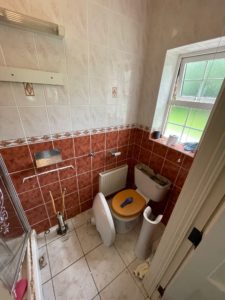 Full renovation bathroom in Kildare - Before (1)