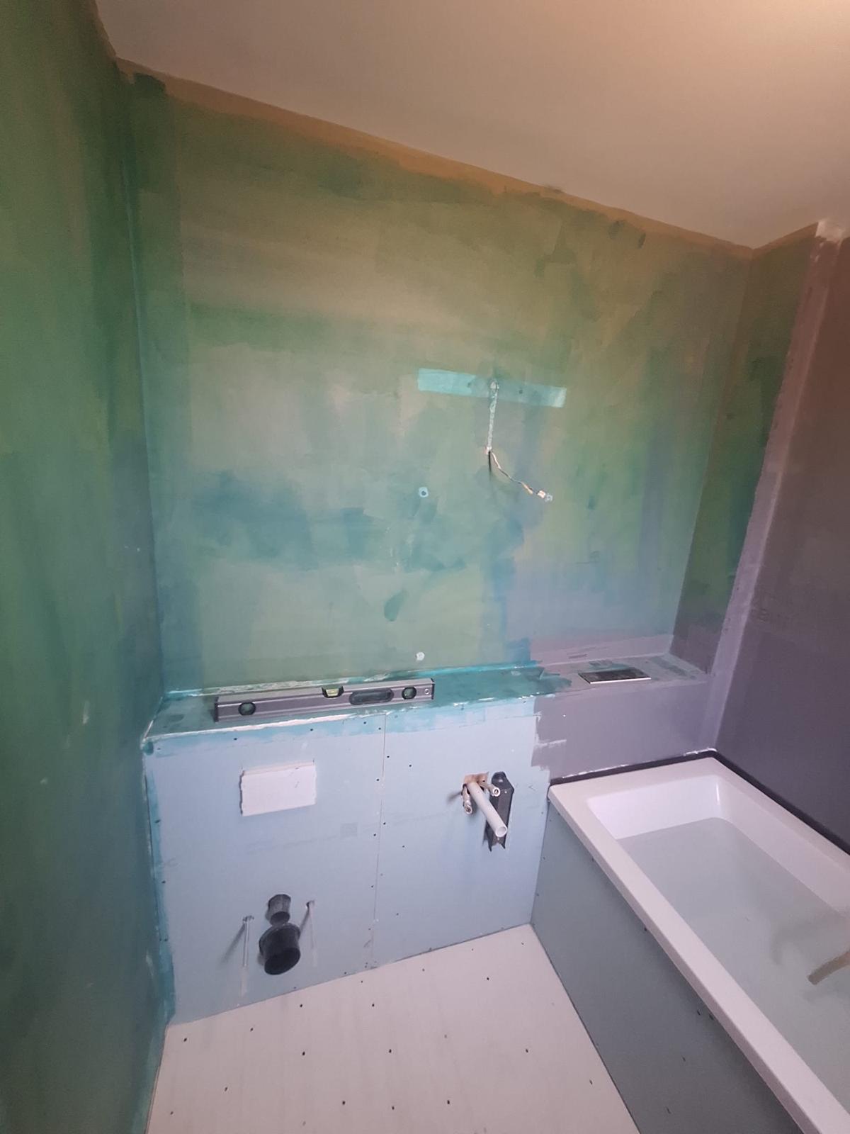 Pre renovation bathroom